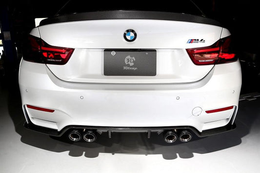 3D Design F8X M2 / M3 / M4 Carbon Exhaust Tip Set