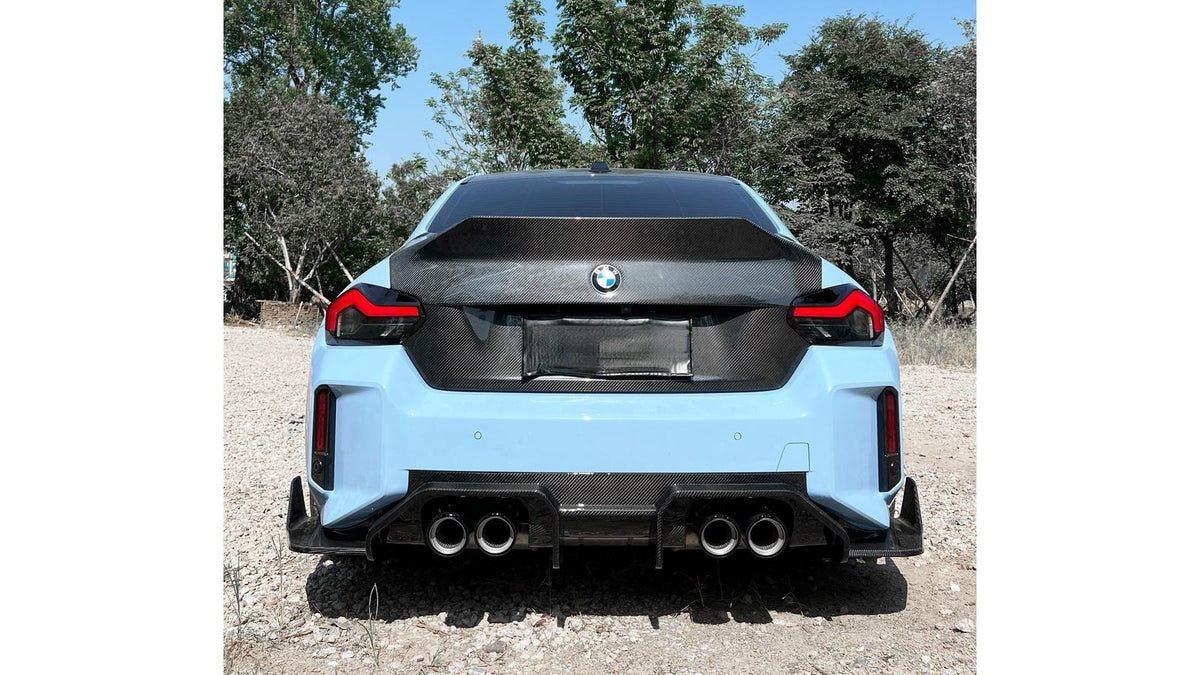 NWCarbon Haus G87 M2 V4 Style Dry Carbon Fiber Diffuser