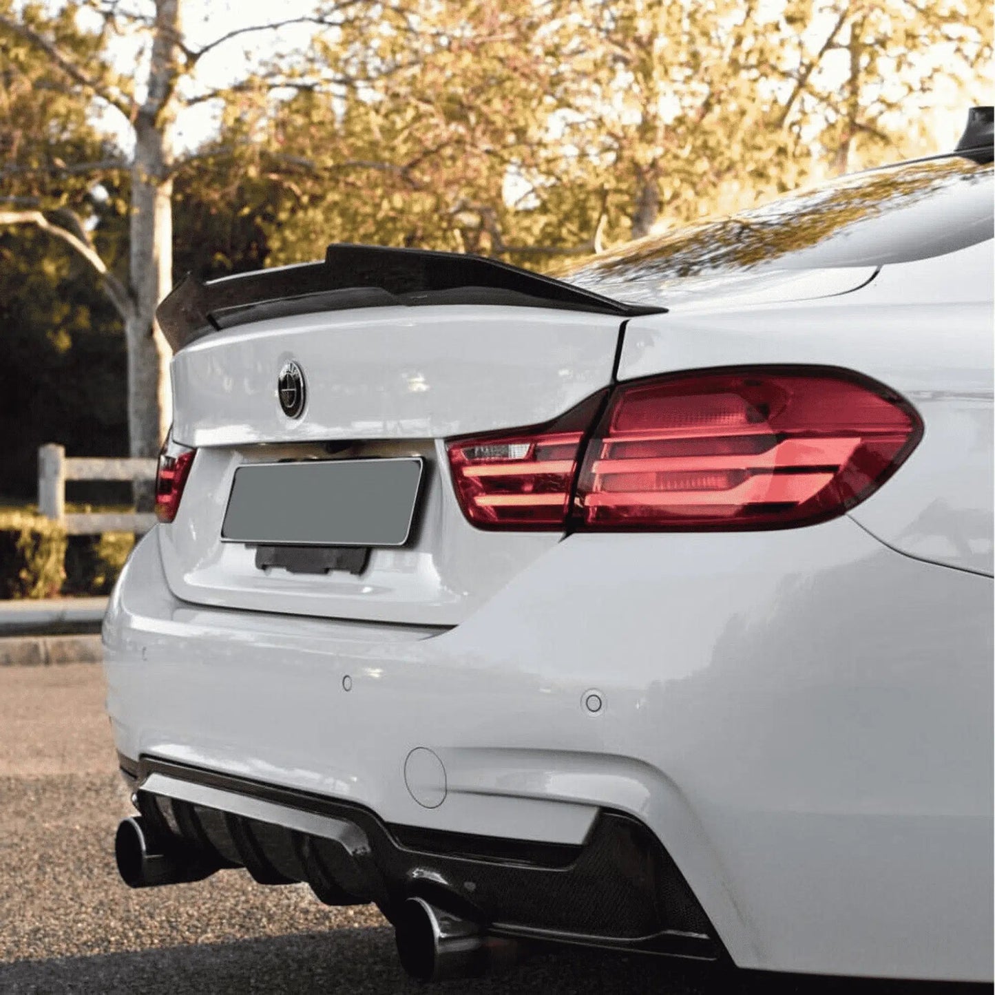 Suvneer PSM Designed F36 Carbon Fiber Trunk Spoiler