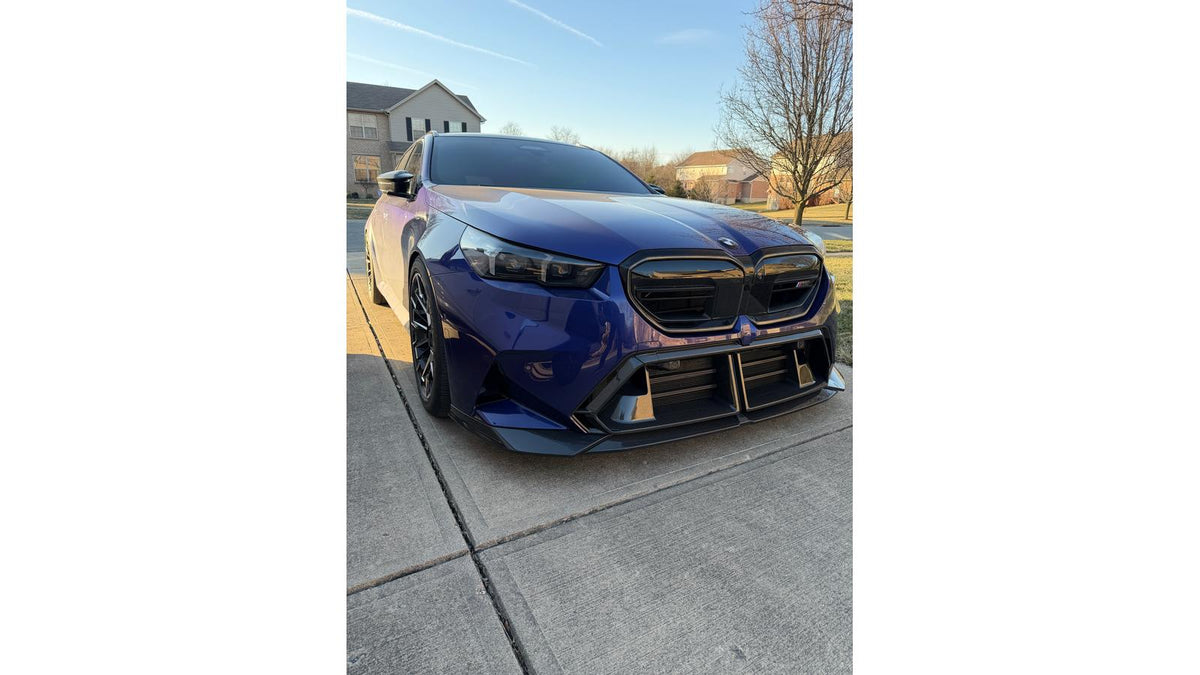 NWCarbon Haus G90/G99 M5 SQ-A Style Dry Carbon Fiber Front Lip