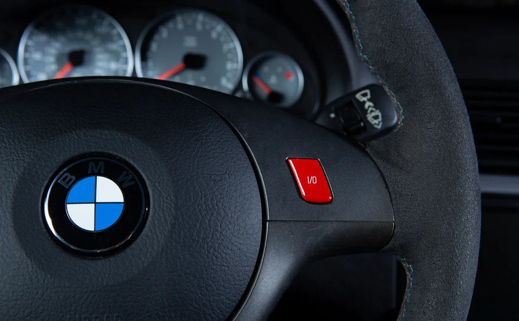 IND E46 M3 ZCP Red M-Track Mode Steering Wheel Button