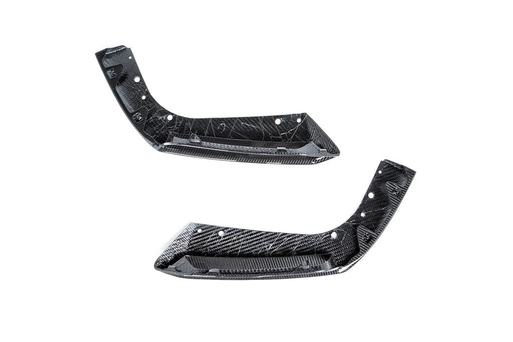 AutoTecknic F95 X5M Pre-LCI Performance Dry Carbon Front Splitter Set