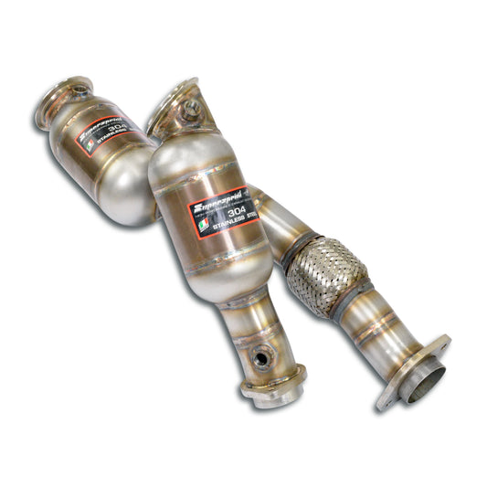 Supersprint Downpipes With Sport Catalytic Converters - G8x M3/M4