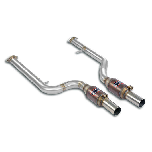 Supersprint Front Section Pipes with Catalytic Converters - G8x M3/M4