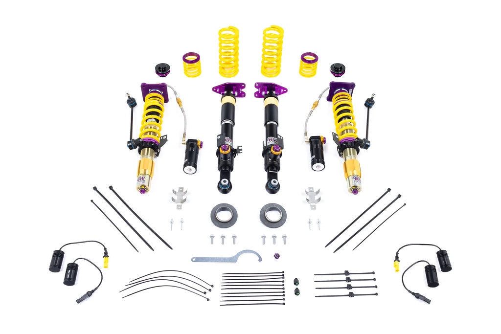 KW Suspensions G8X M3 / M4 AWD Coilover with EDC Cancellation Kit - V4 Clubsport 3-Way