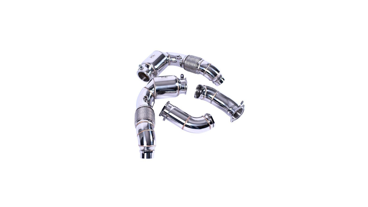 IRL G90 G99 M5 MaxFlow 400 CEL Downpipes