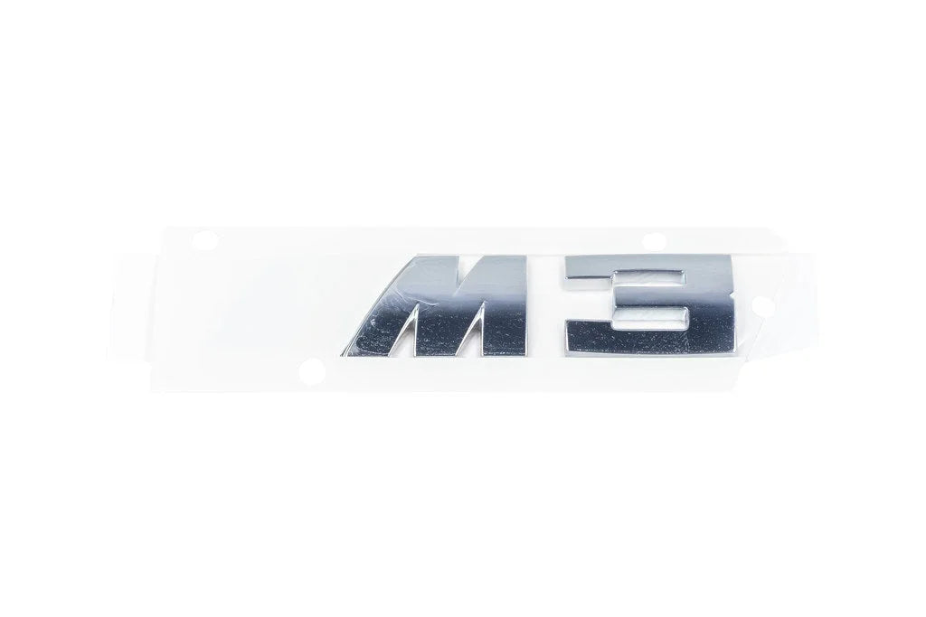 BMW E46 M3 OE Chrome Trunk Emblem