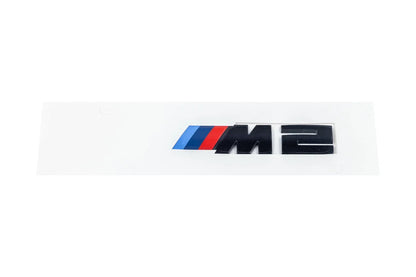 BMW G87 M2 Trunk Emblem - Gloss Black