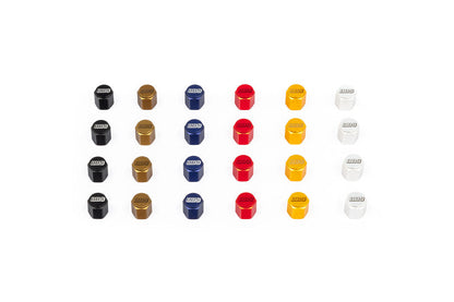 BBS Metal Valve Stem Cap Set