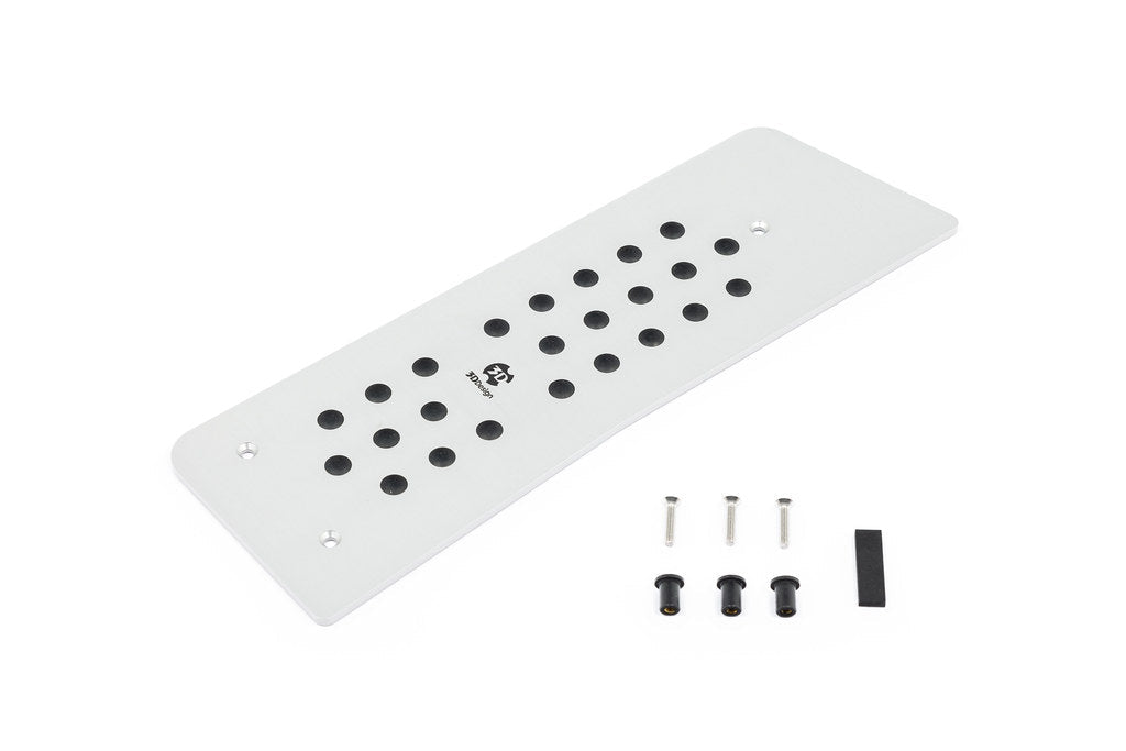 3D Design BMW G8X Aluminum Foot Rest / Dead Pedal