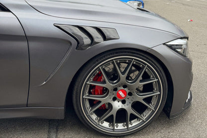 Alpha-N F82 M4 Carbon Vented Front Fender Set