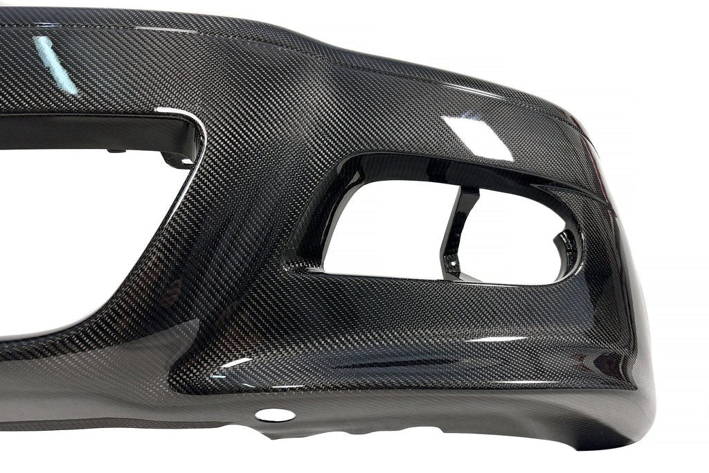 Karbonius E46 M3 Carbon Front Bumper Cover-Exterior-Silicon Valley Bimmer