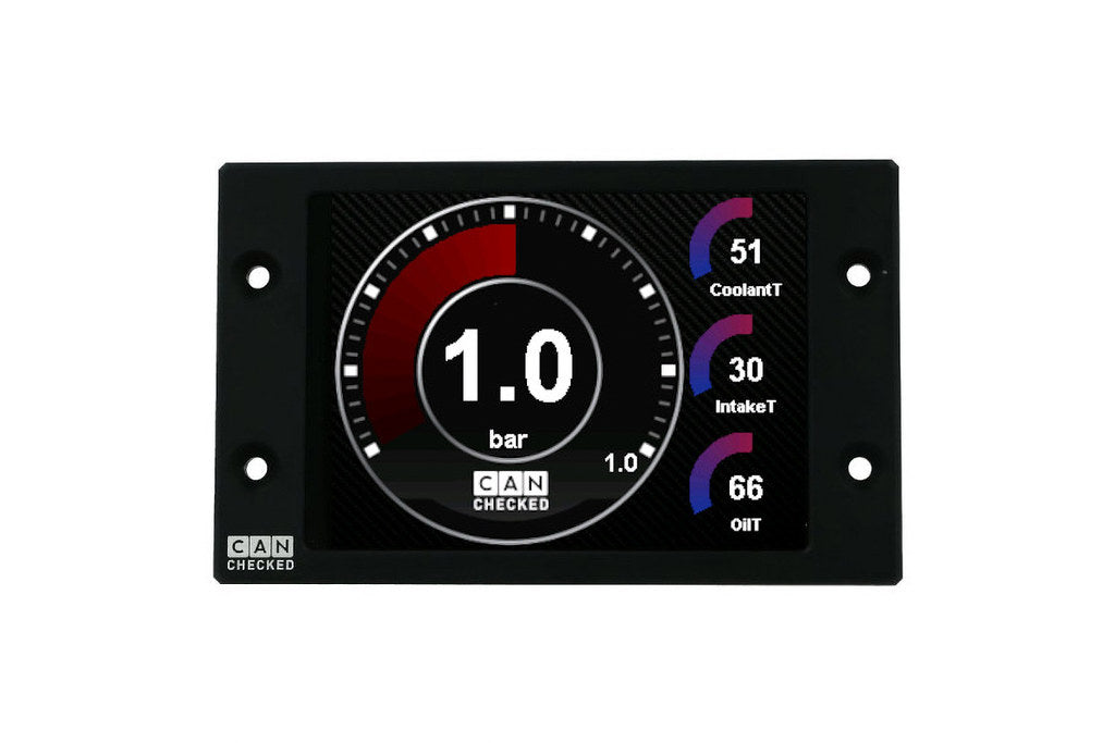 CANchecked MFD28 Multi Function Universal Display | 2.8" Gen2