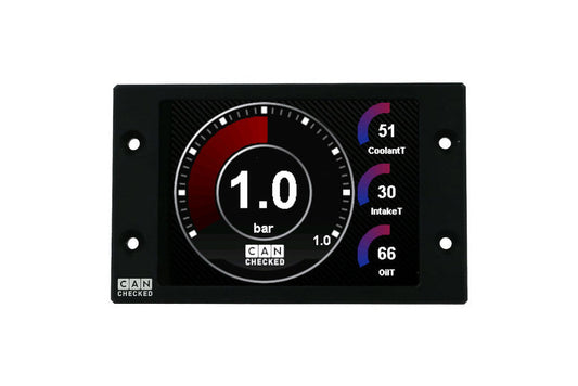 CANchecked MFD28 Multi Function Universal Display | 2.8" Gen2