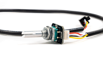 CANchecked Rotary Turnknob with Black Cover for MFD15 Display