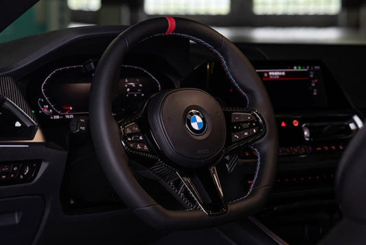 AutoTecknic G42 / G2X LCI Carbon Steering Wheel Trim