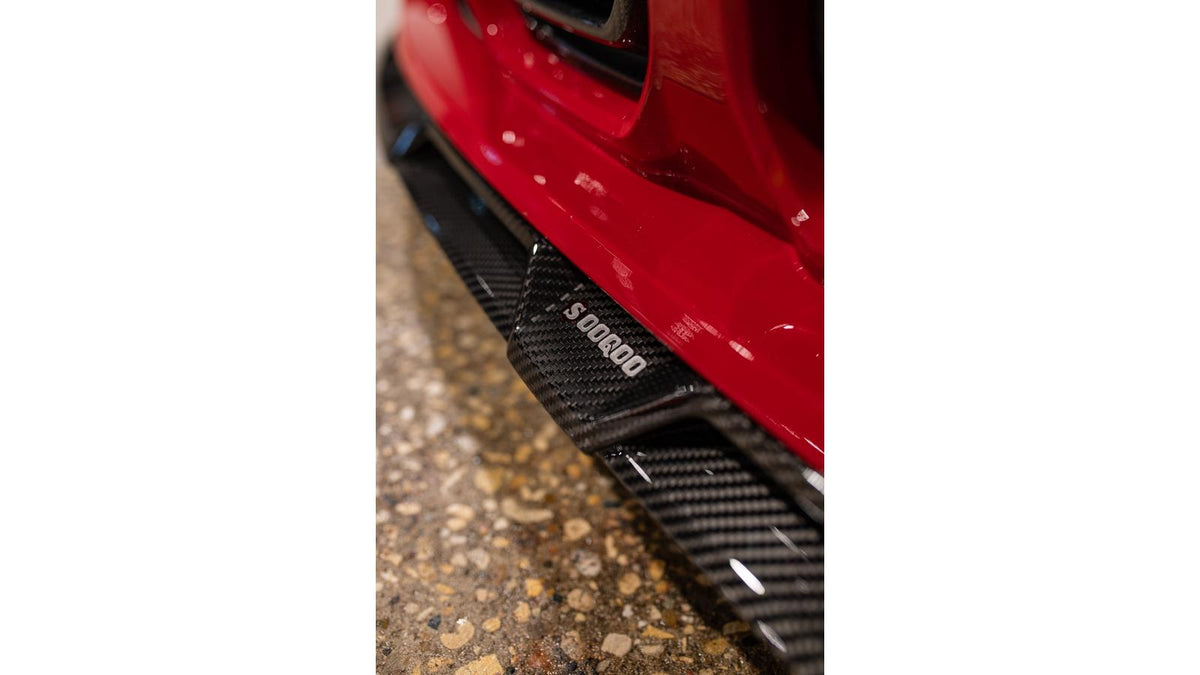 NWCarbon Haus G8X SQ Style Carbon Fiber Front Lip