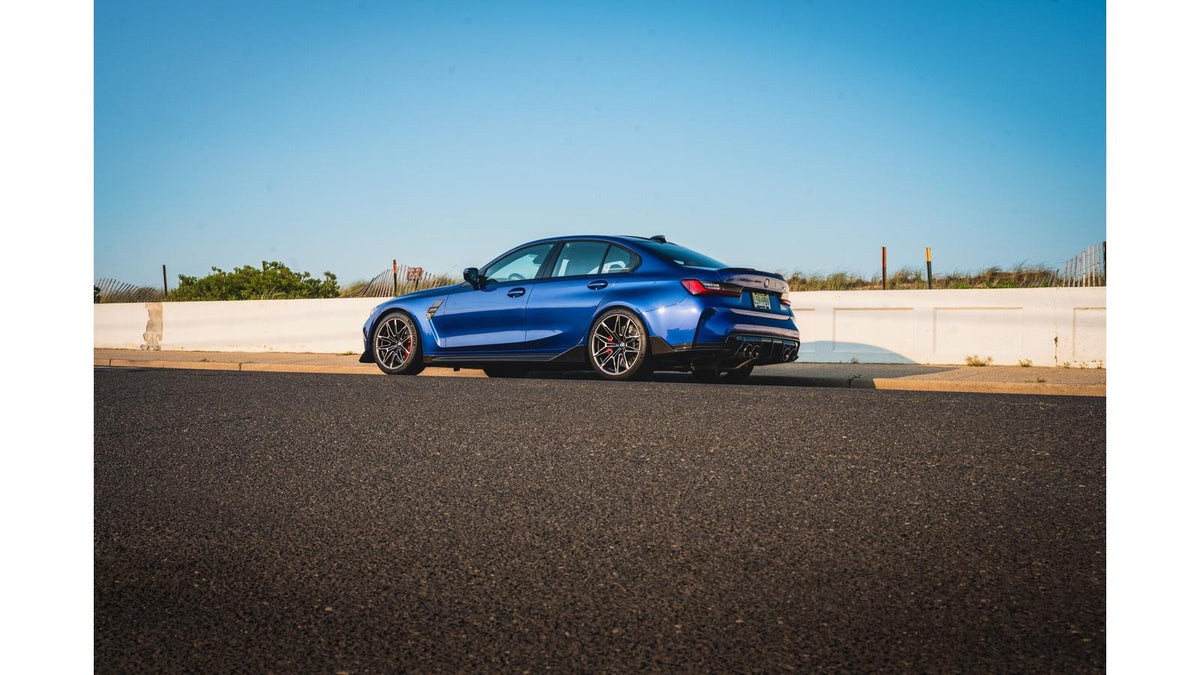 NWCarbon Haus G8X Dry Carbon Fiber MP Rear Splitters