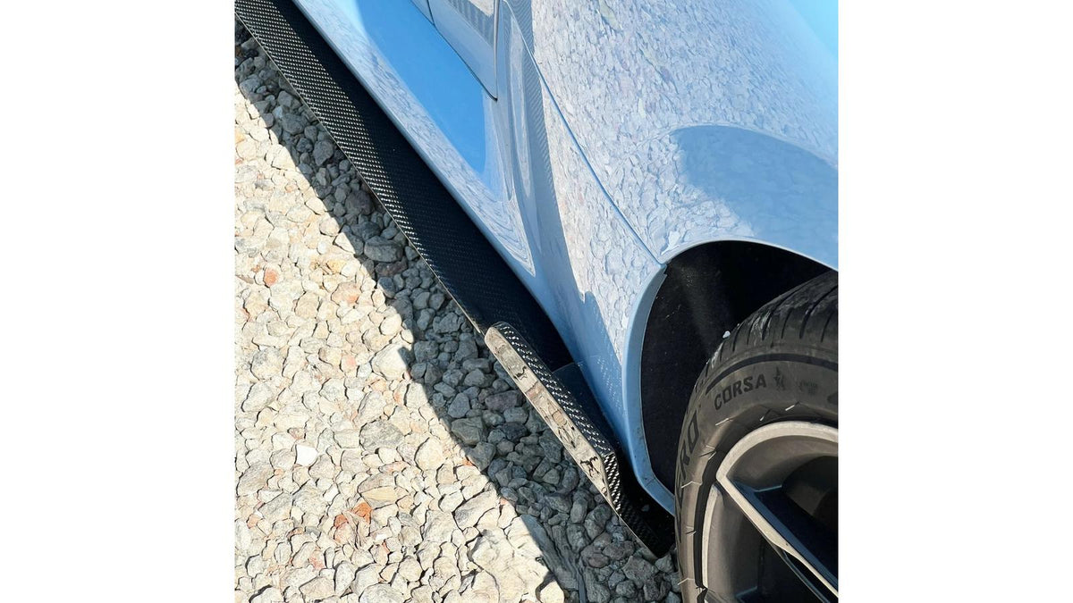 NWCarbon Haus G87 Dry Carbon Fiber AT Style Side Skirts