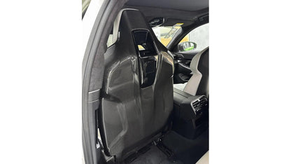 NWCarbon Haus G90 / G99 M5 OEM Style Dry Carbon Fiber Seat Back Covers