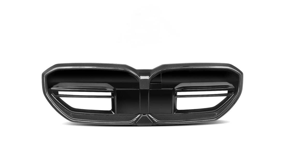 NWCarbon Haus G90/G99 M5/G60 5 SERIES DRY CARBON FIBER SQ FRONT GRILL REPLACEMENT