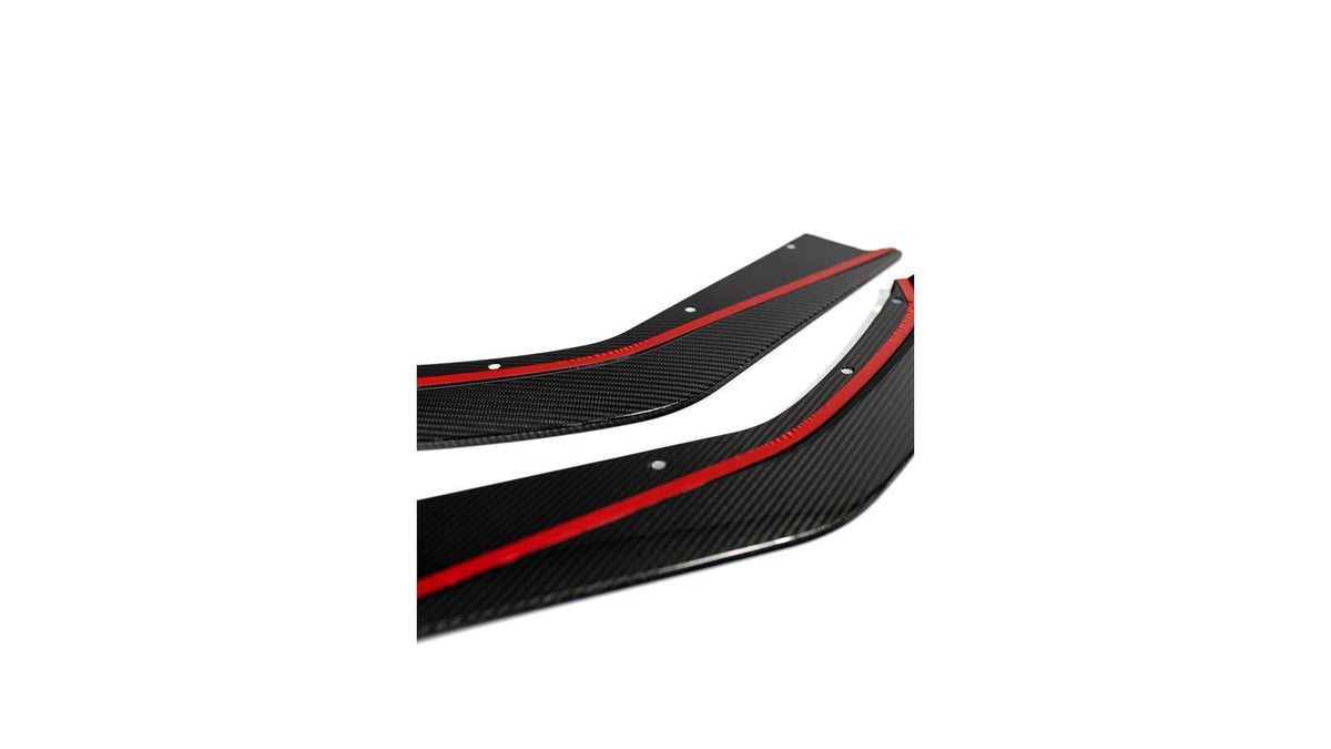 NWCarbon Haus G8X Dry Carbon Fiber Rear Skirt Extensions