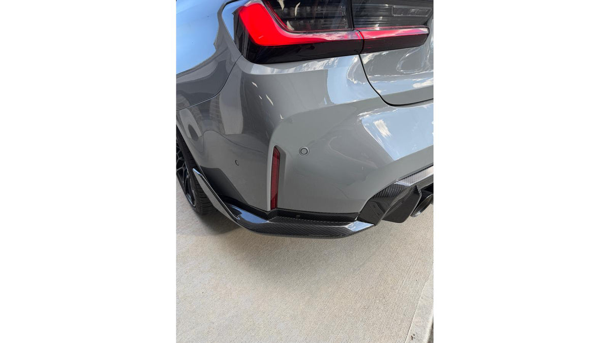 NWCarbon Haus G8X Dry Carbon Fiber MP Rear Splitters