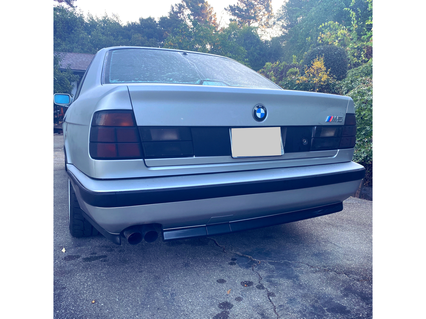 E34 License Plate Filler-Exterior-Silicon Valley Bimmer