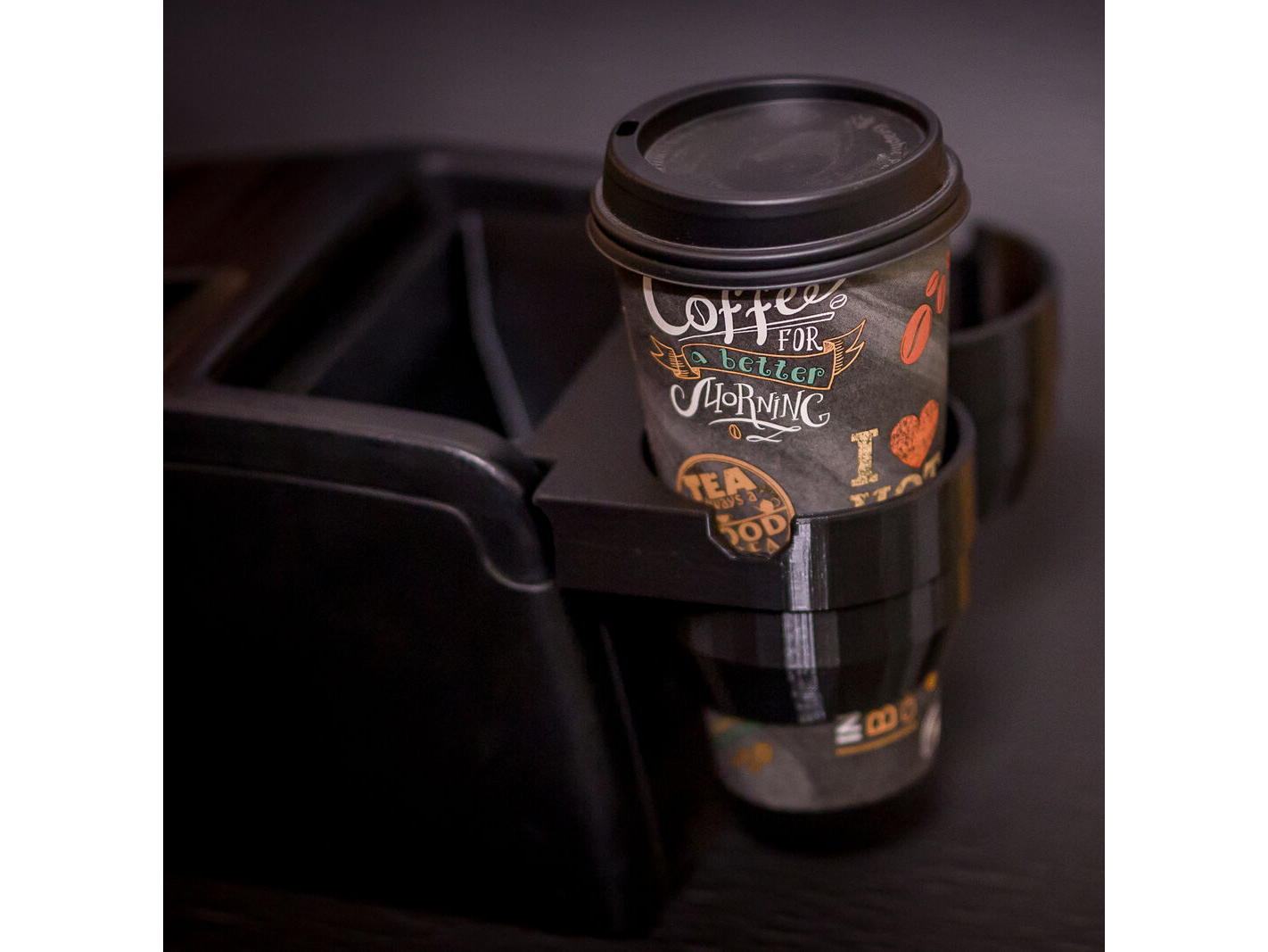 E46 Dual Rear Cupholder-Interior-Silicon Valley Bimmer