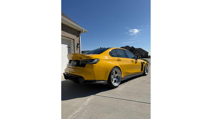 NWCarbon Haus G8X SQ-B Style Dry Carbon Fiber Rear Diffuser Set WITH LED
