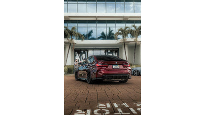 NWCarbon Haus G8X Dry Carbon Fiber High Kick Spoiler