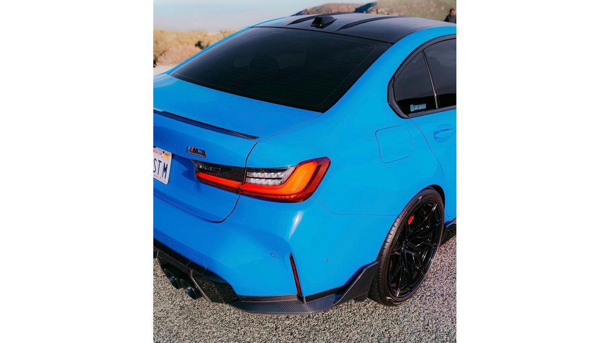 NWCarbon Haus G8X Dry Carbon Fiber MP Rear Splitters