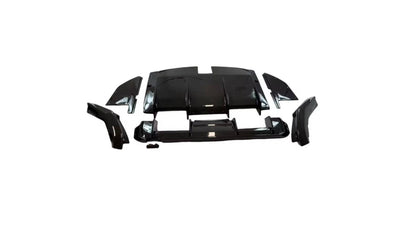 NWCarbon Haus G8X DRY CARBON FIBER 7 PIECE RACE DIFFUSER/UNDERTRAY