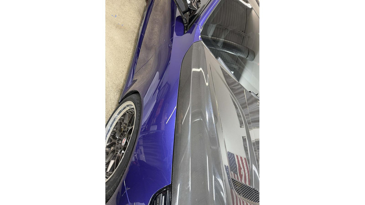 NWCarbon Haus G90/G99 M5 SQ Style Dry Carbon Fiber Vented Hood
