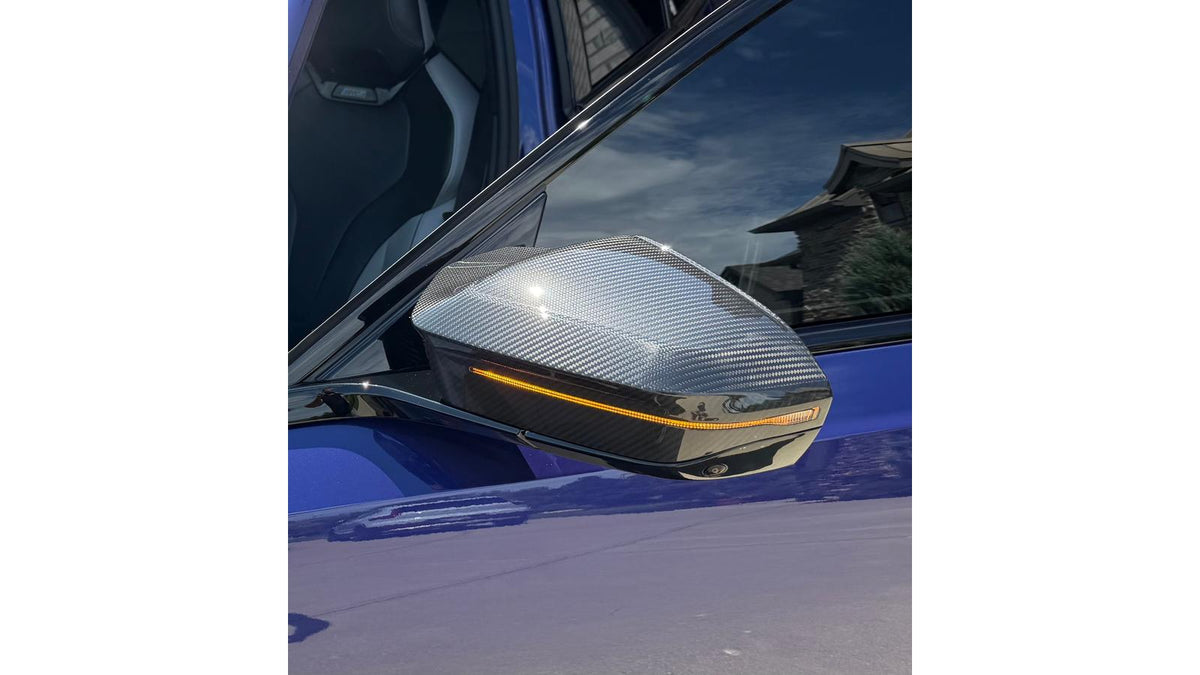 NWCarbon Haus G90/G99 M5 Style Dry carbon Fiber Mirror Covers