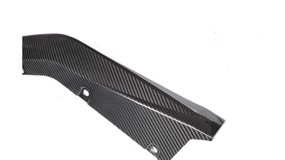 NWCarbon Haus G8X Dry Carbon Fiber Rear OEM Style Replacement Bumper Splitters