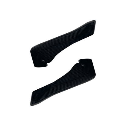 A90 Carbon Fiber Rear Bumper Side Splitters-Exterior-Silicon Valley Bimmer