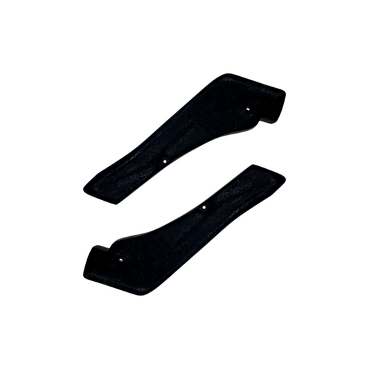 A90 Carbon Fiber Rear Bumper Side Splitters-Exterior-Silicon Valley Bimmer