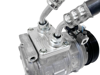 A/C Solutions BMW 24v Swap Denso Compressor Manifold-Air Conditioning-Silicon Valley Bimmer