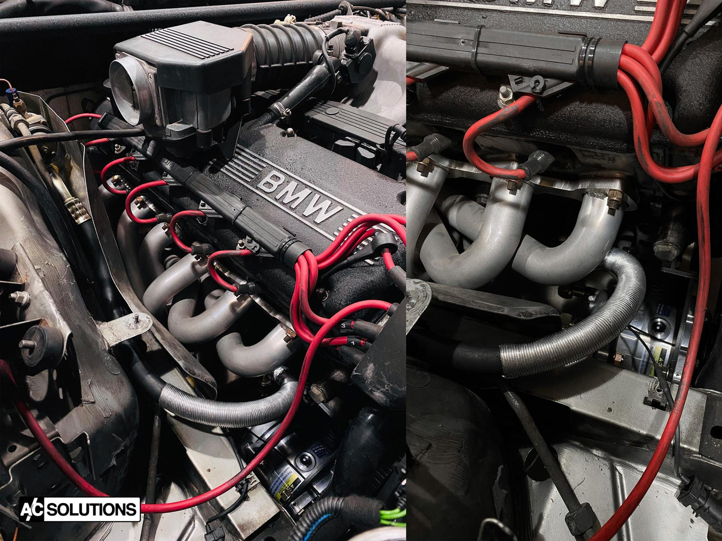 A/C Solutions BMW E24 Sanden Compressor Conversion Kit-Air Conditioning-Silicon Valley Bimmer