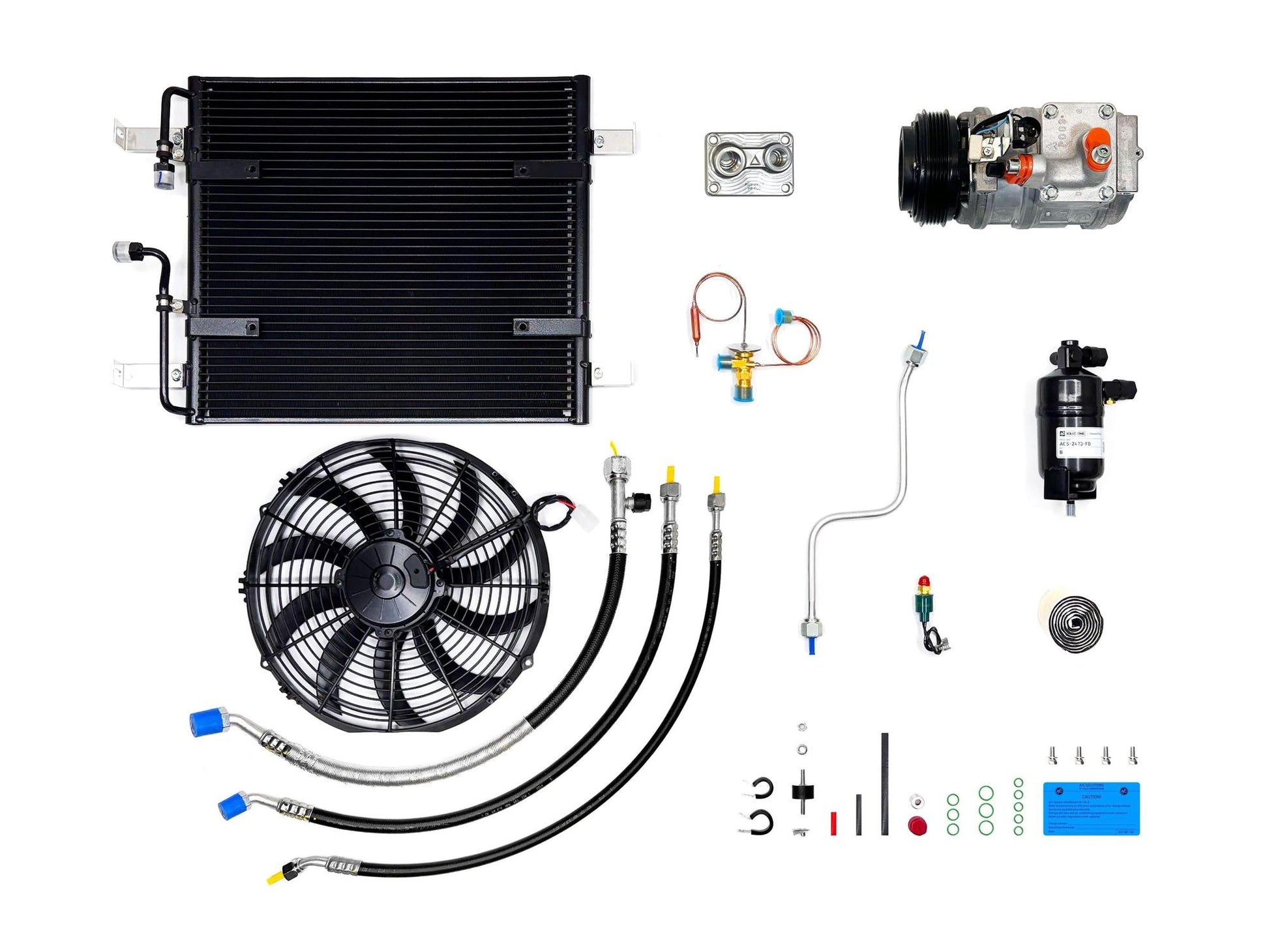 A/C Solutions BMW E28 24v Swap Conversion Kit (S50, S52, S54, and more)-Air Conditioning-Silicon Valley Bimmer