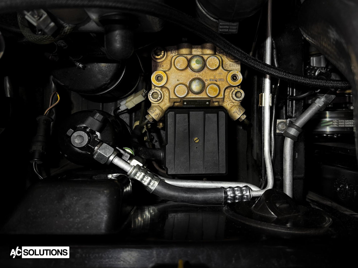 A/C Solutions BMW E28 High-Pressure Drier Return Line (64531381185)-Air Conditioning-Silicon Valley Bimmer