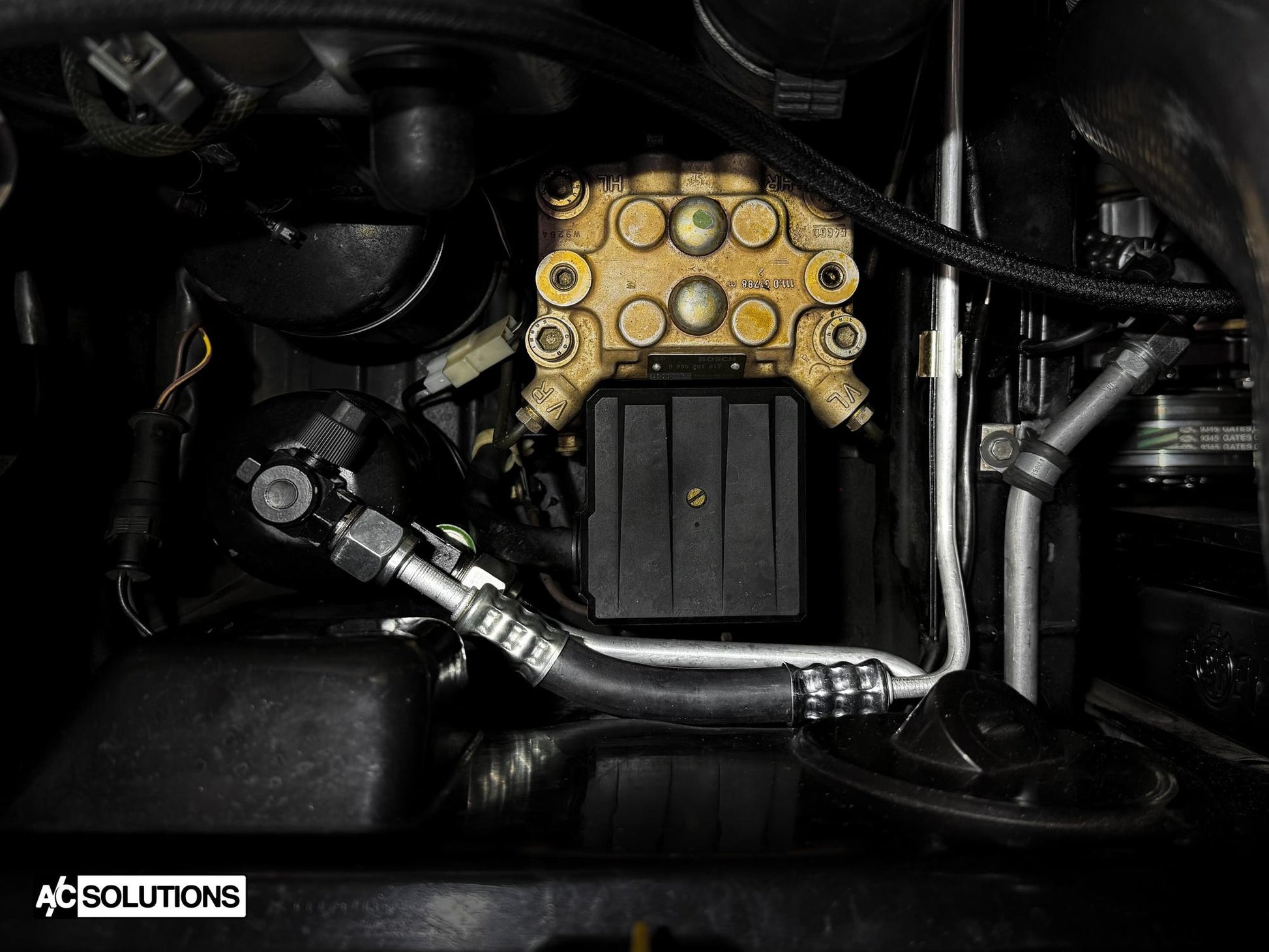 A/C Solutions BMW E28 High-Pressure Drier Return Line (64531381185)-Air Conditioning-Silicon Valley Bimmer