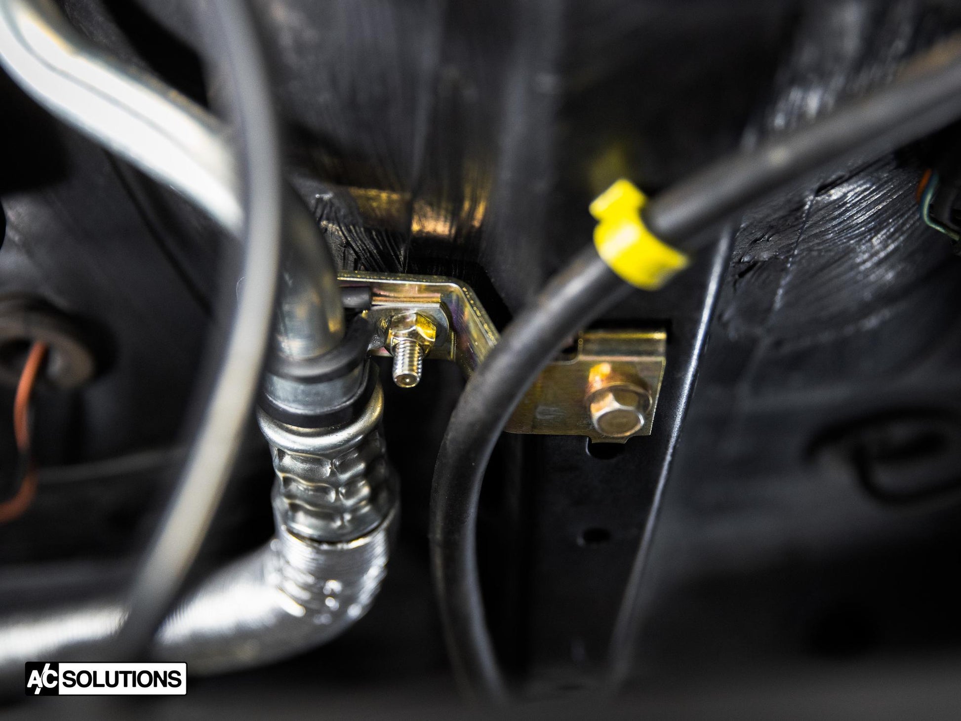 A/C Solutions BMW E30 Bracket and Hardware Kit-Air Conditioning-Silicon Valley Bimmer