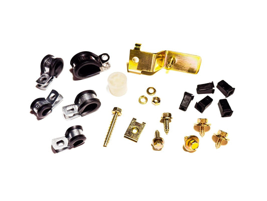 A/C Solutions BMW E30 Bracket and Hardware Kit-Air Conditioning-Silicon Valley Bimmer