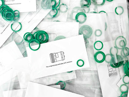 A/C Solutions BMW E30 E28 E24 R134a O-Ring Kit-Air Conditioning-Silicon Valley Bimmer