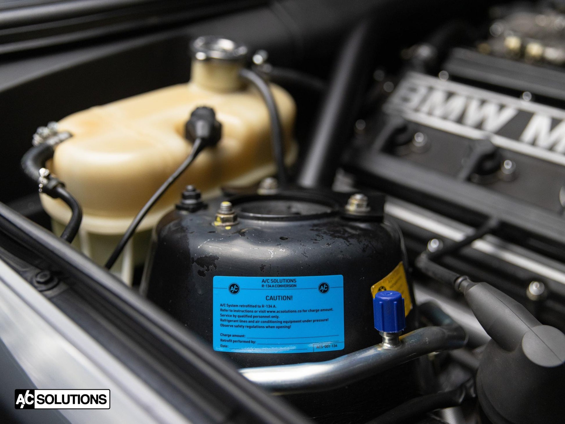 A/C Solutions BMW E30 Sanden Conversion Line Set-Air Conditioning-Silicon Valley Bimmer