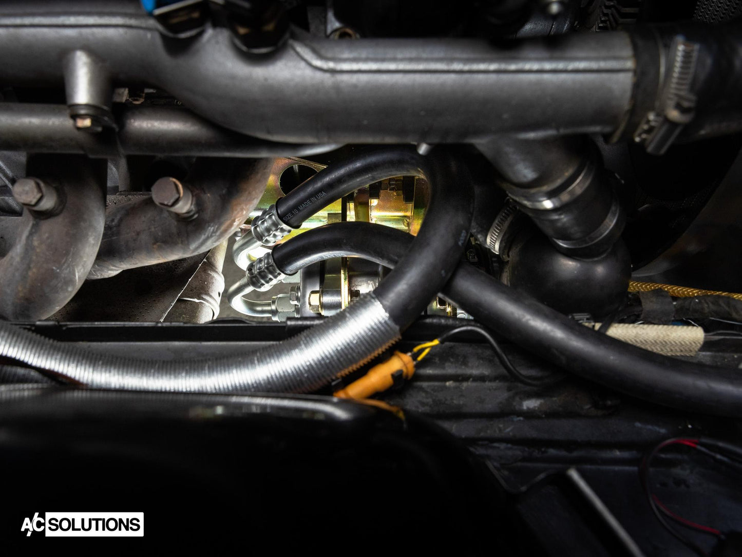 A/C Solutions BMW E30 Sanden Conversion Line Set-Air Conditioning-Silicon Valley Bimmer
