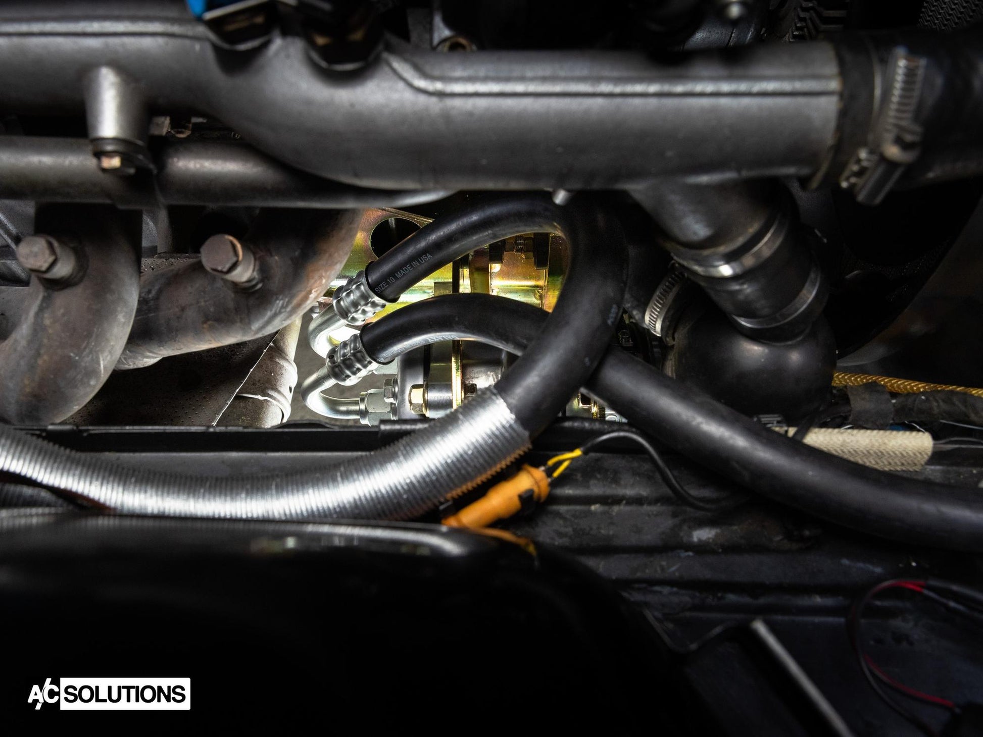 A/C Solutions BMW E30 Sanden Conversion Line Set-Air Conditioning-Silicon Valley Bimmer