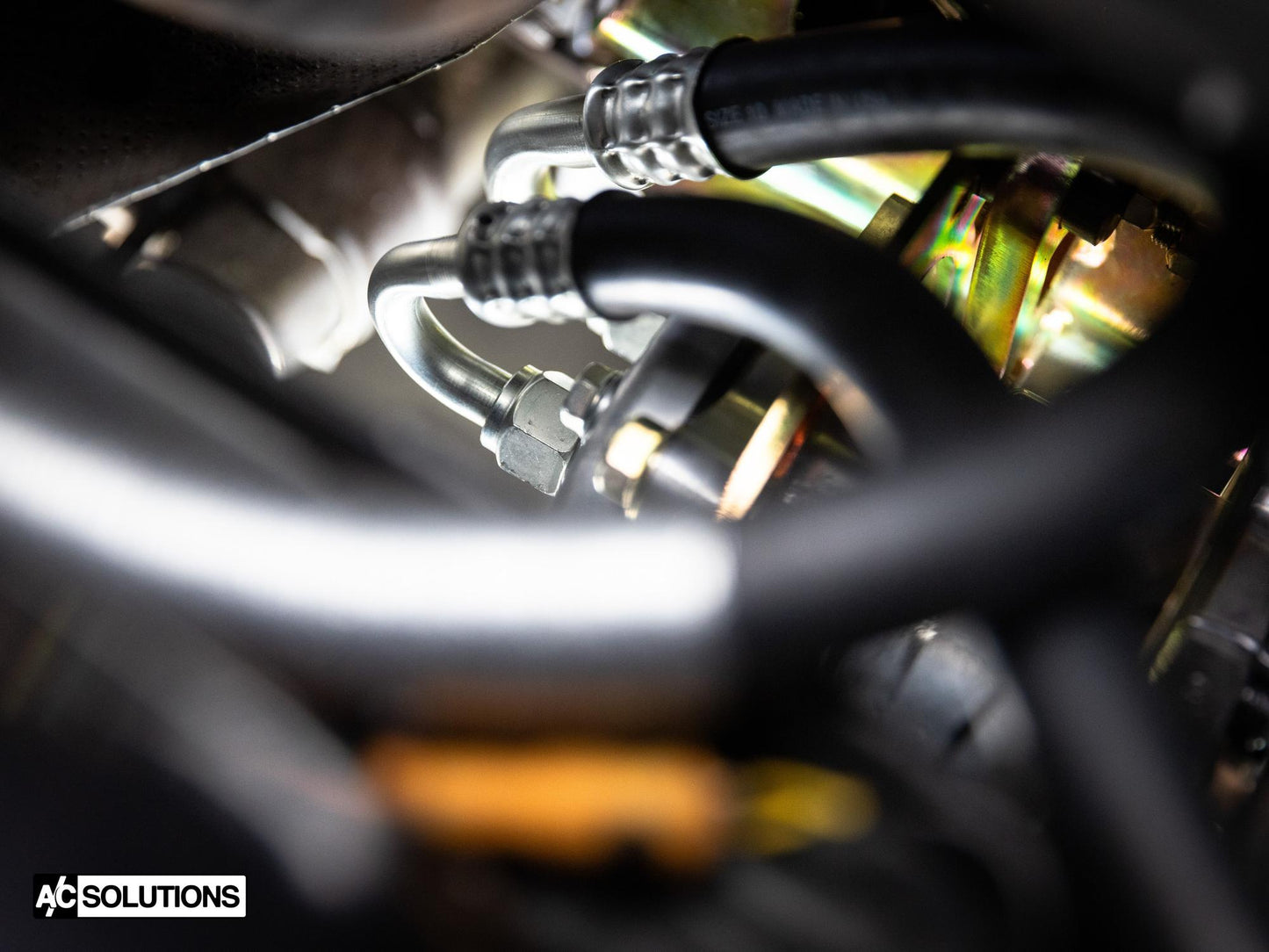 A/C Solutions BMW E30 Sanden Conversion Line Set-Air Conditioning-Silicon Valley Bimmer